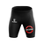 Custom Black Padded Cycling Shorts