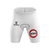 Custom White Padded Cycling Shorts