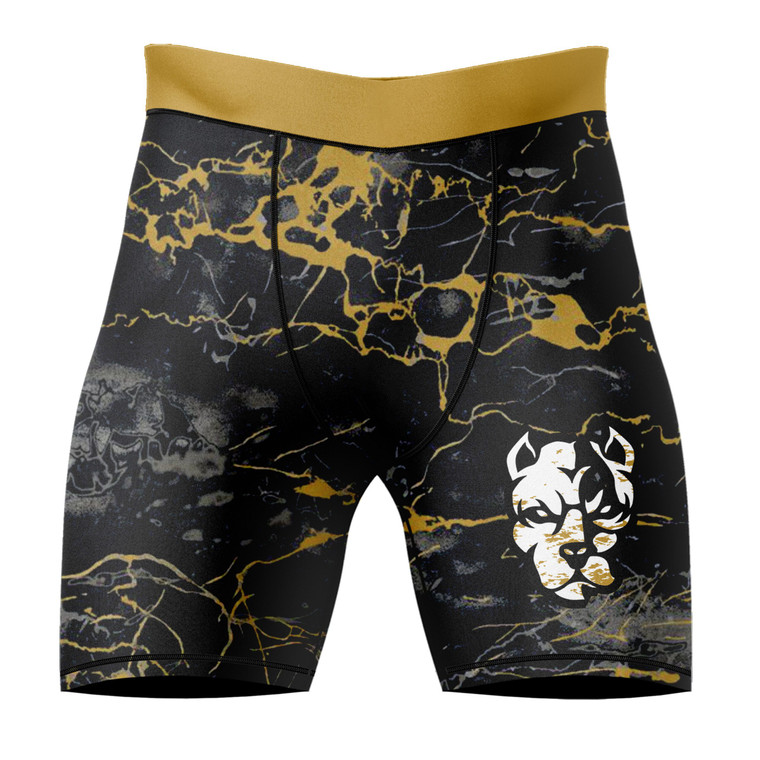 Hardest Worker Men's Compression Shorts