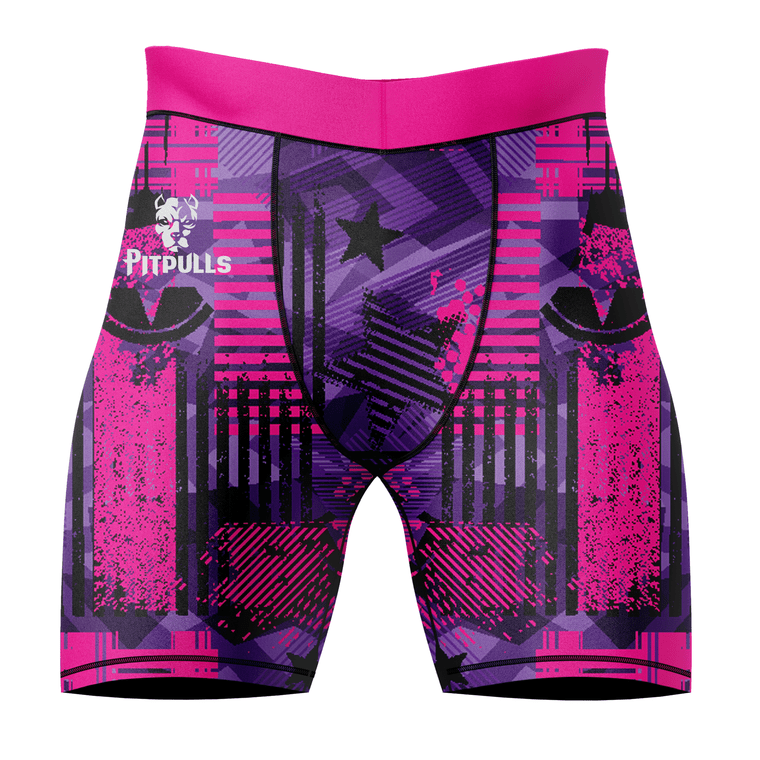 Midnight Crush Men's Compression Shorts