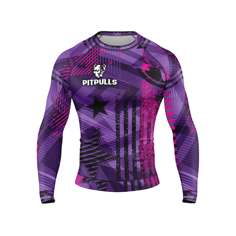 Midnight Crush Men's Compression Top - Rashguard