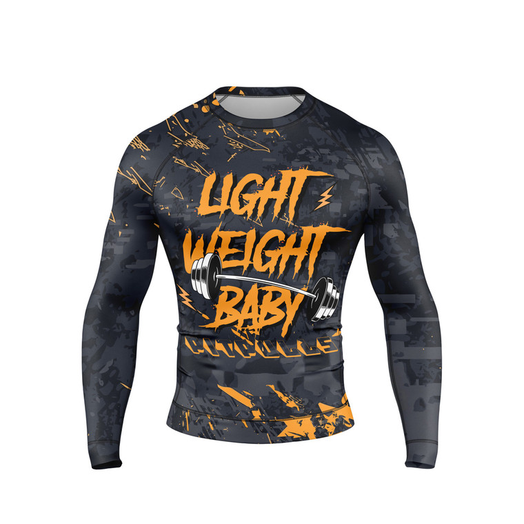 Tangerine Men's Compression Top - Rashguard