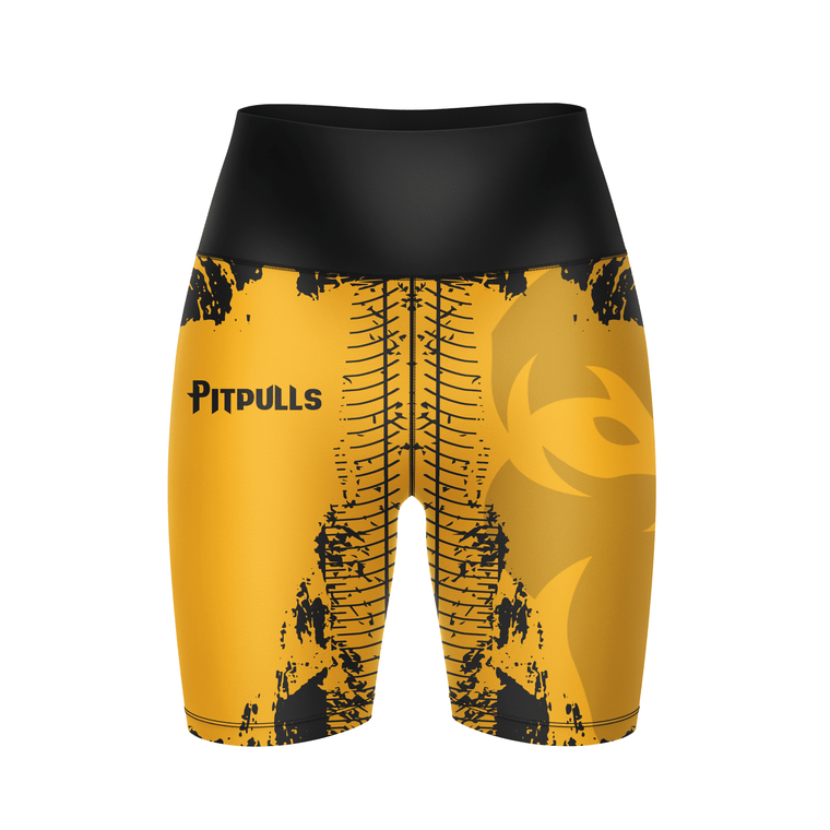 Mustard Missile Women's Compression Shorts