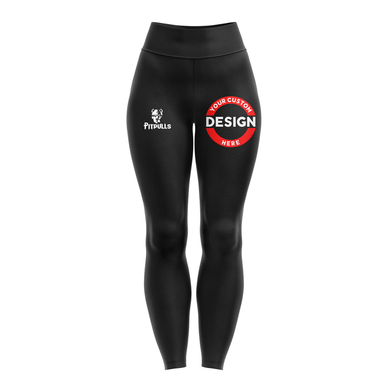 Custom Black Women's Compression Spats