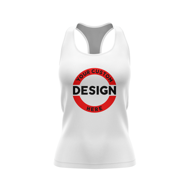 Custom White Women's Tank Top