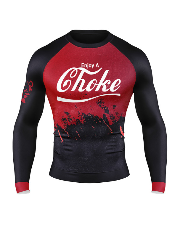 Enjoy A Choke Men's Compression Top - Rashguard