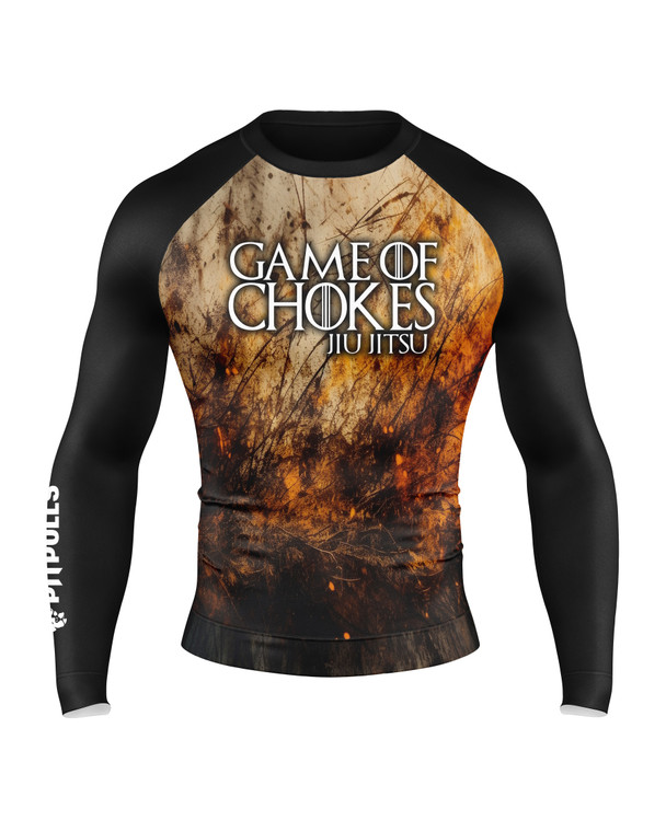 Game Of Chokes Men's Compression Top - Rashguard