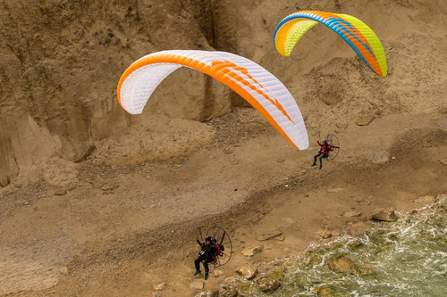 APCO Hybrid powered paraglider wing