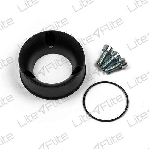 Vittorazi C091 Plastic air-box connector with O-ring and Bolts