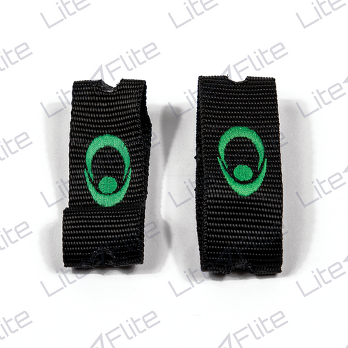 Vittorazi MFR021gr Security band Ø 40mm with embroidered logo (Set of 2), green