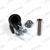 MF180 Pipe retaining clip 08/12 mm, Titanium bolt 4 x 20 mm Tsei and Nut M4