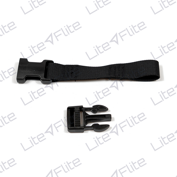 APCO 80018 Replacement Webbing for Harness to frame connection (set of 2 pieces, strap and buckle)