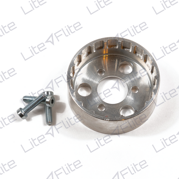 Vittorazi MP038 Aluminum toothed pulley for Flywheell IDM with Bolts, manual start version Vittorazi MP038 Aluminum toothed pulley for Flywheell IDM with Bolts, manual start version