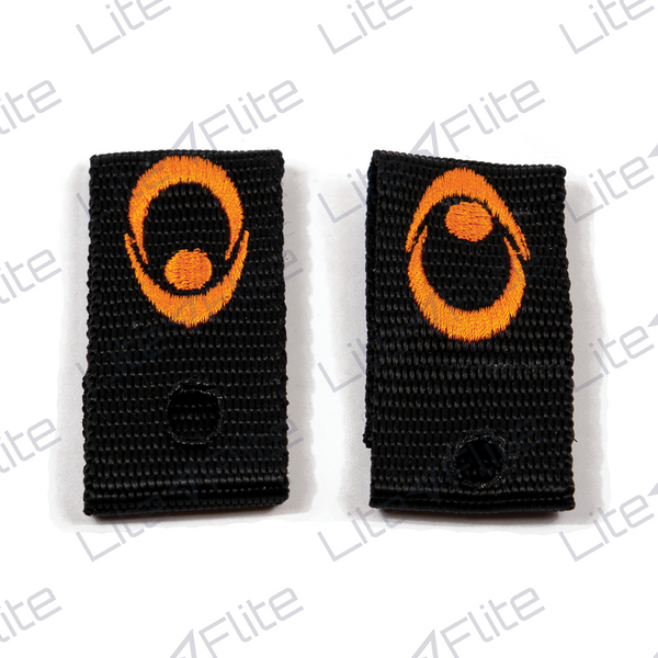 Vittorazi M021r Security band with embroidered logo (Set of 2), orange Vittorazi M021r Security band with embroidered logo (Set of 2), orange