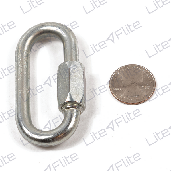 APCO 43122F MAILLON NO.6 – ZINK PLATED STEEL – CERTIFIED BREAKING LOAD OF 2000[KG]