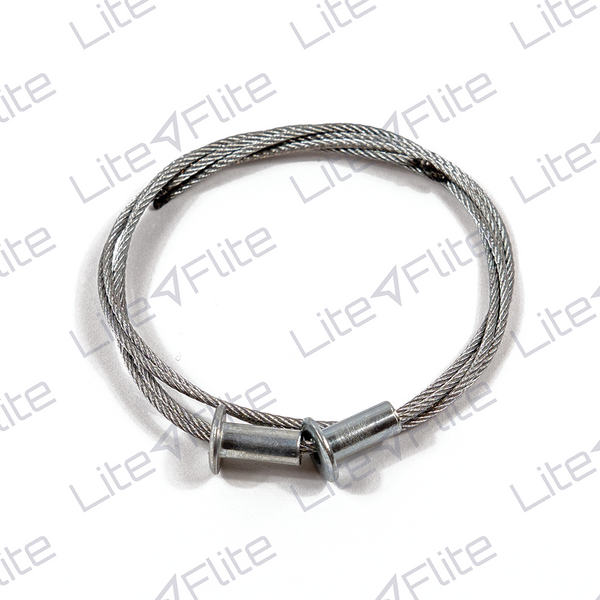 Vittorazi M003b Security cable 45 cm with aluminum clamp (Set of 2)