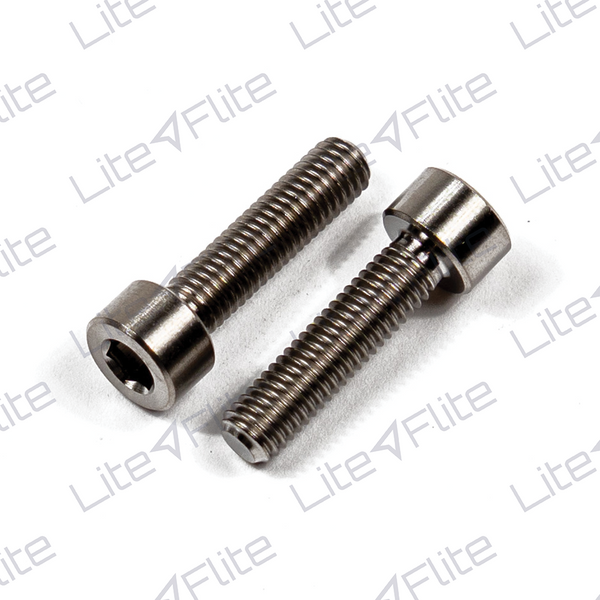 Vittorazi MF032 Titanium bolt 5 x 20 mm Tcei DIN 912 and Lock washer Ø 5 mm (Set of 2)