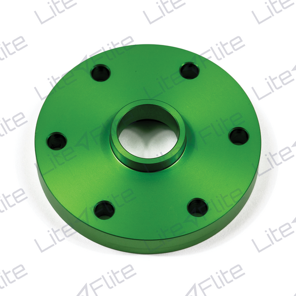 Vittorazi MFR120gr Aluminum spacer for propeller with extra cooling, green