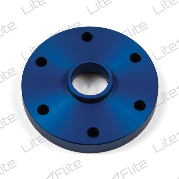 Vittorazi MFR120bl Aluminum spacer for propeller with extra cooling, blue