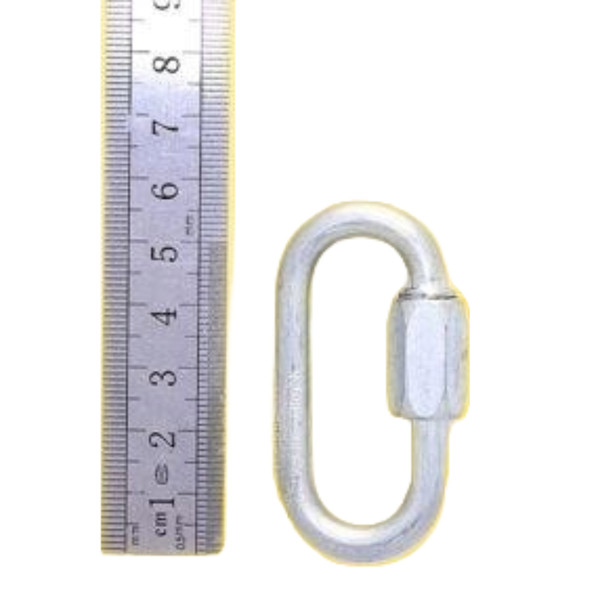 APCO 43122F MAILLON NO.6 – ZINK PLATED STEEL – CERTIFIED BREAKING LOAD OF 2000[KG]