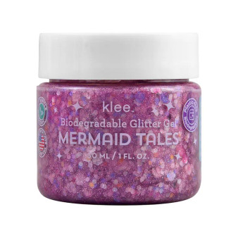 Mermaid Tales - Klee Biodegradable Glitter Gel, 1 oz