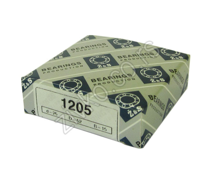 Radijalni kuglični ležaji 1205 [Z&S] - 4