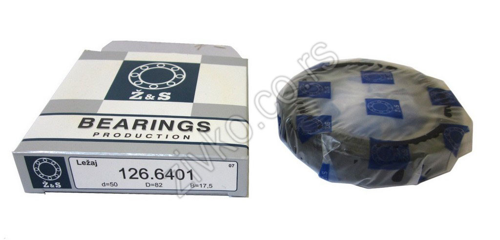 Radijalni kuglični ležaji 126.6401 [Z&S] - 3
