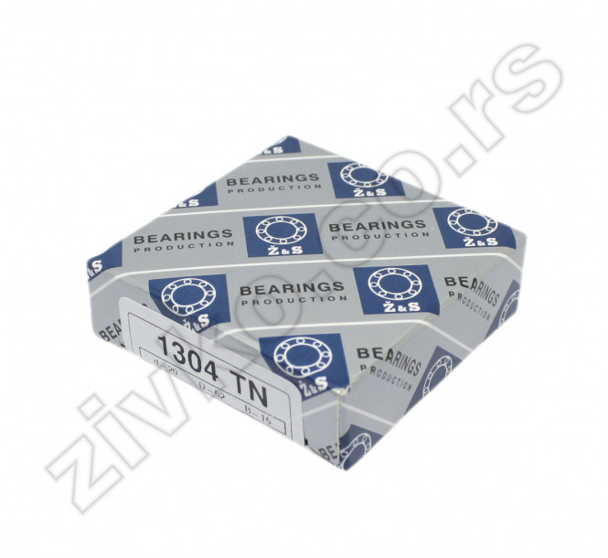 Radijalni kuglični ležaji 1304 TN [Z&S] - 4