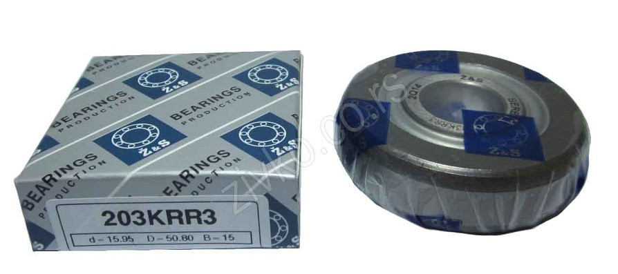 Kuglični samopodesivi ležaji 203KRR3 [Z&S] - 2