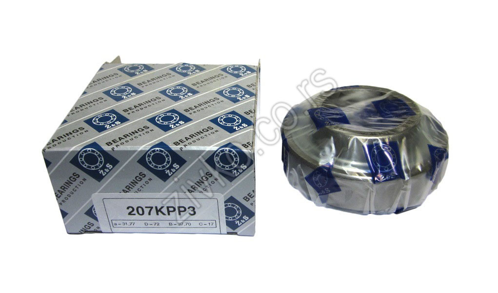 Kuglični samopodesivi ležaji 207KPP3 [Z&S] - 4