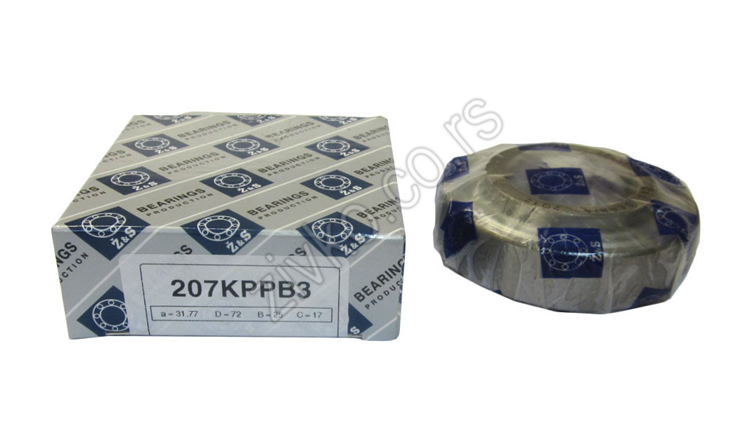 Kuglični samopodesivi ležaji 207KPPB3-B [Z&S] - 3