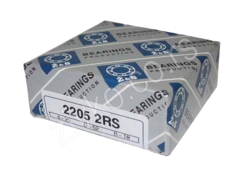 Radijalni kuglični ležaji 2205 2RS [Z&S] - 1
