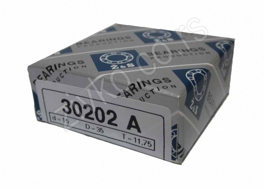 Konusno-valjkasti ležaji 30202 A [Z&S] - 1