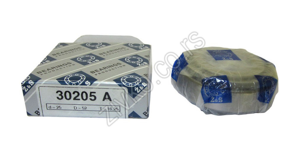 Konusno-valjkasti ležaji 30205 A [Z&S] - 4