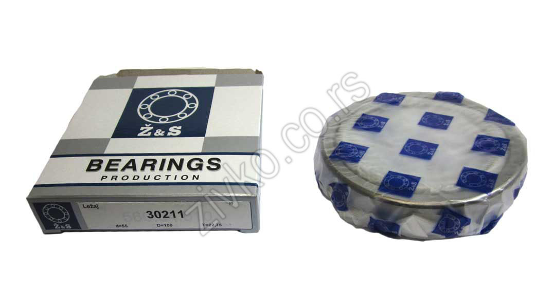 Konusno-valjkasti ležaji 30211 A [Z&S] - 4