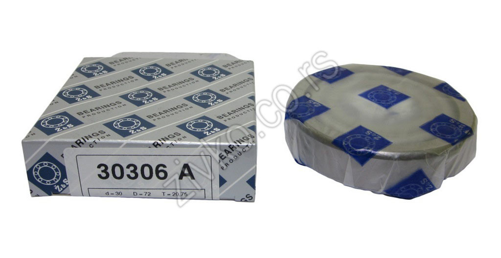 Konusno-valjkasti ležaji 30306 A [Z&S] - 4