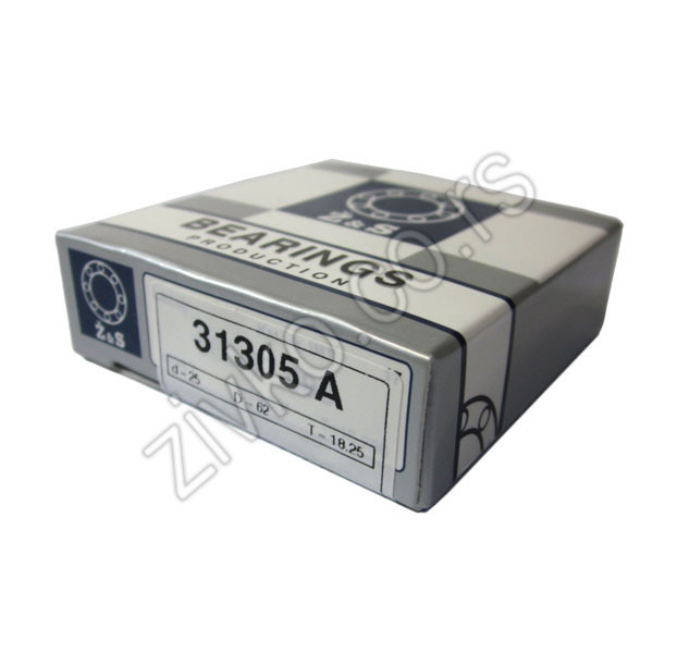Konusno-valjkasti ležaji 31305 A [Z&S] - 5
