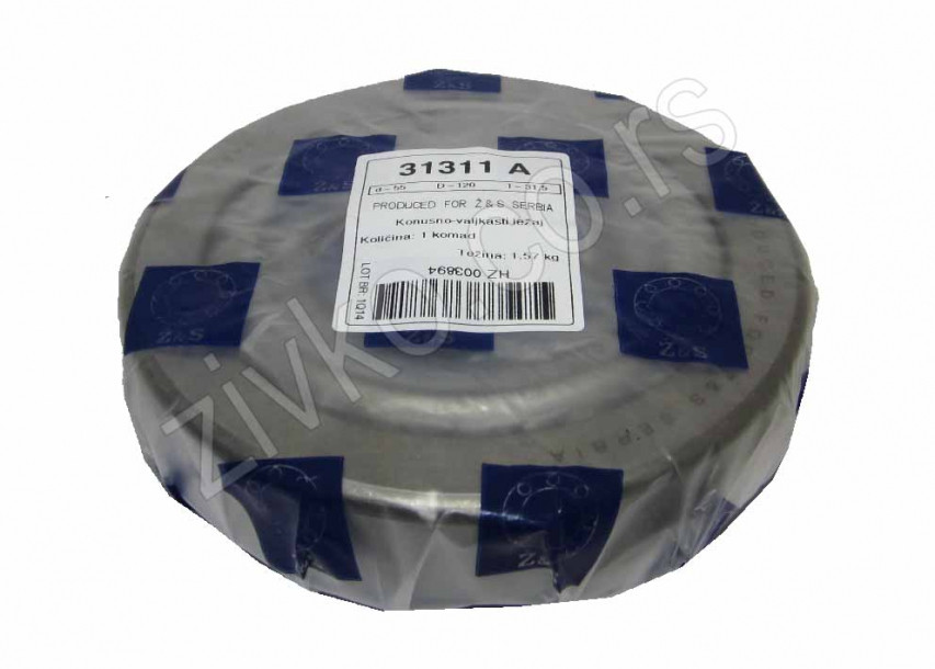 Konusno-valjkasti ležaji 31311 A [Z&S] - 1