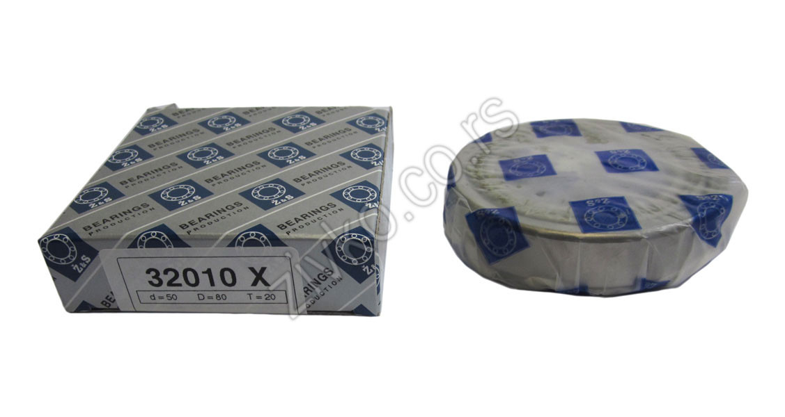 Konusno-valjkasti ležaji 32010 X [Z&S] - 4