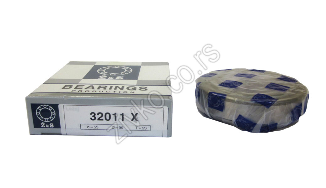 Konusno-valjkasti ležaji 32011 X [Z&S] - 4