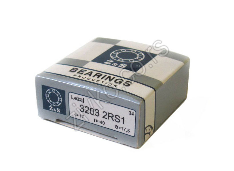 Radijalni kuglični ležaji 3203 2RS [Z&S] - 4