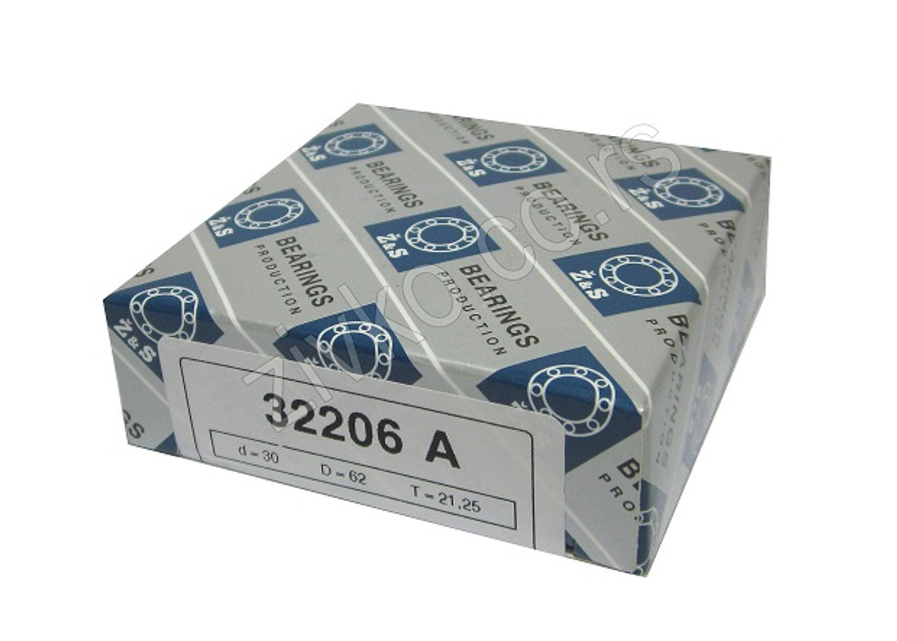Konusno-valjkasti ležaji 32206 A [Z&S] - 1