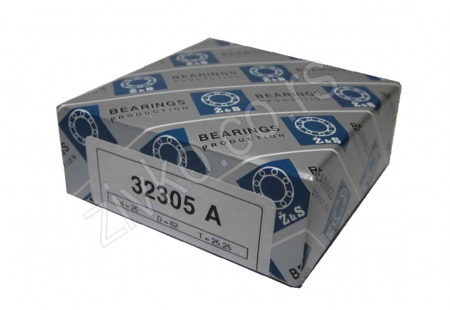 Konusno-valjkasti ležaji 32305 A [Z&S] - 1