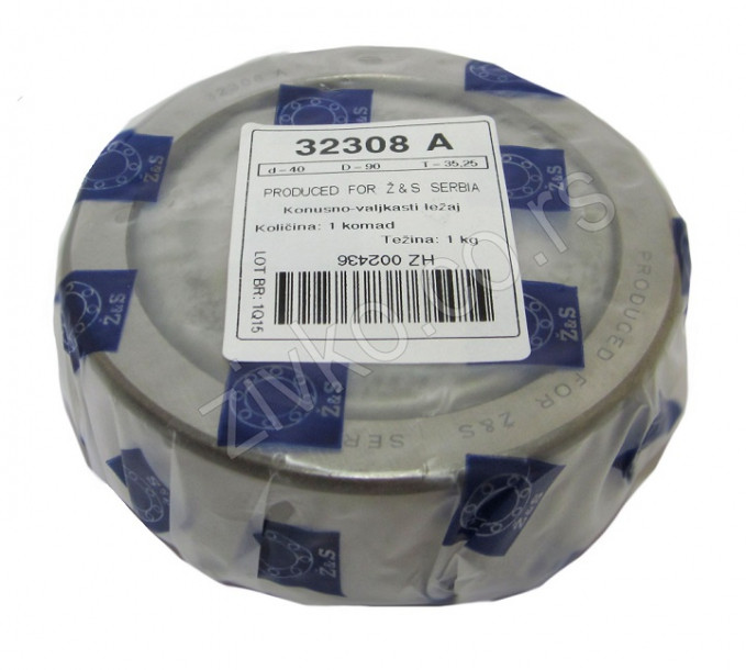Konusno-valjkasti ležaji 32308 A [Z&S] - 1
