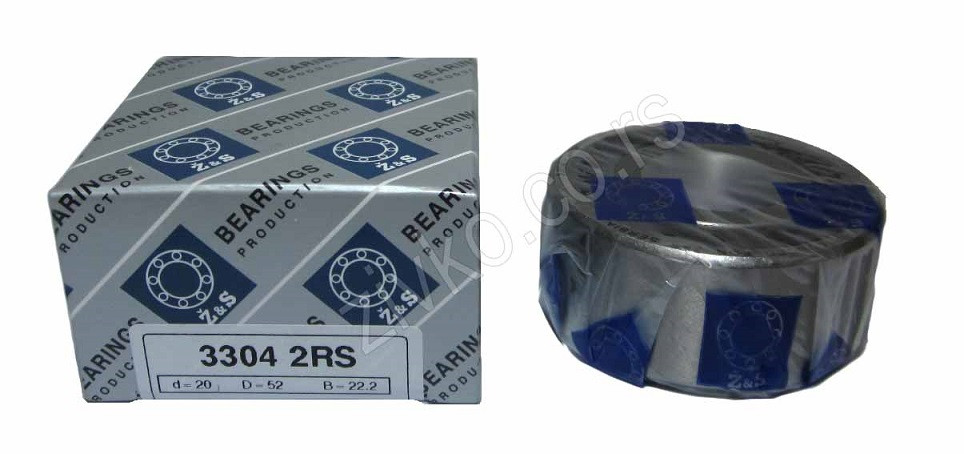 Radijalni kuglični ležaji 3304 2RS [Z&S] - 2