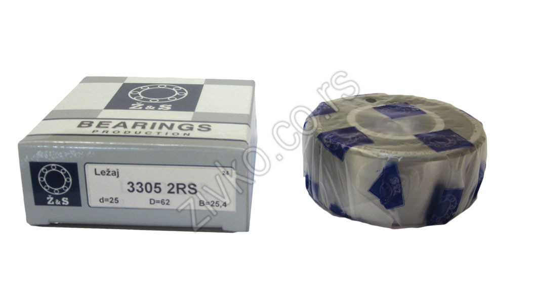 Radijalni kuglični ležaji 3305 2RS [Z&S] - 3