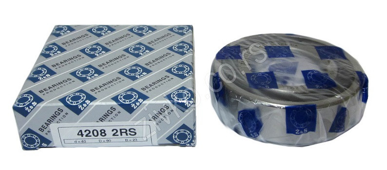 Radijalni kuglični ležaji 4208 2RS [Z&S] - 2