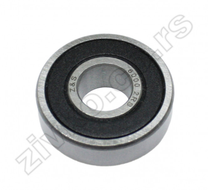 Radijalni kuglični ležaji 6000 2RS [Z&S] - 2