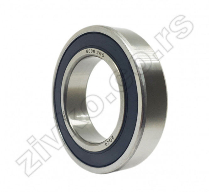 Radijalni kuglični ležaji 6008 2RS [Z&S] - 1