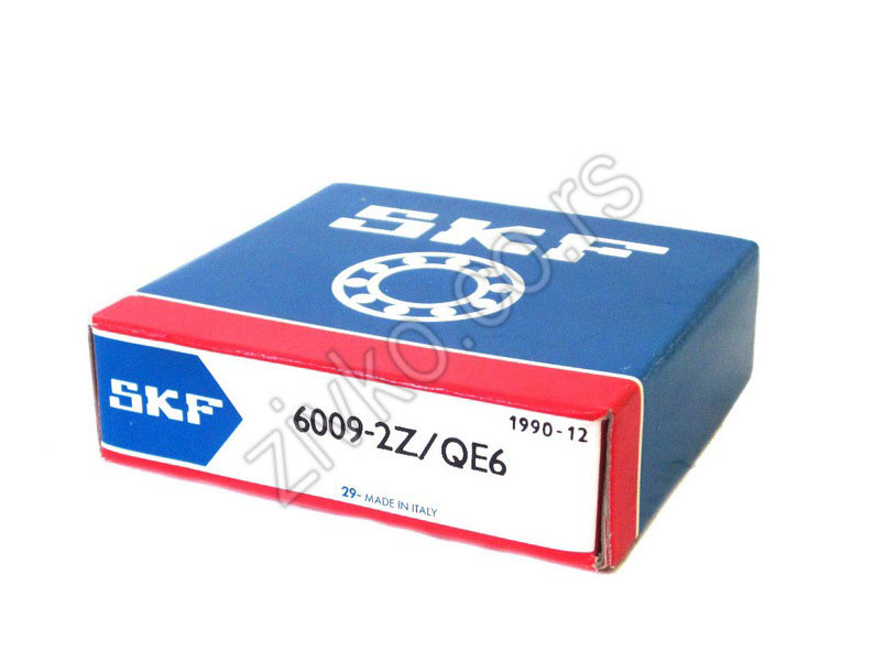 Radijalni kuglični ležaji 6009 ZZQE6 [SKF] - 1